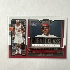 2023-24 Panini Contenders - Historic Draft Class Contenders LeBron James #4