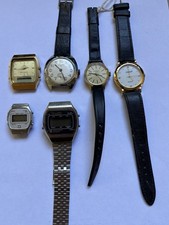 Uhren Konvolut Mechanisch und Quartz LCD Ana-Digi DEFEKT
