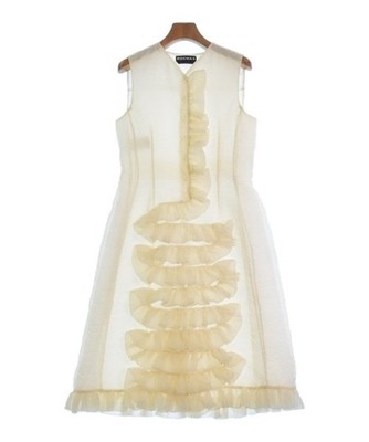 ROCHAS Dress Ivory 40(Approx. M) 2200457145103