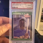 1989 Donruss The Rookies #3 Ken Griffey Jr RC PSA 10 HOF Mariners