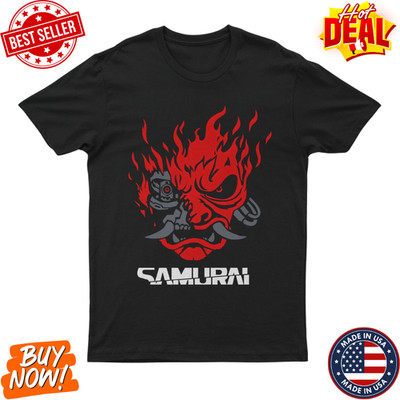 Cyberpunk Style Samurai Inspired Keanu Reeves Tribute Black Graphic Unisex