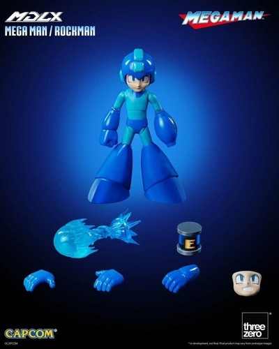 Figura de acción Three Zero Capcom MDLX 1:12 Mega Man Rockman 4" - Imagen 3 de 11