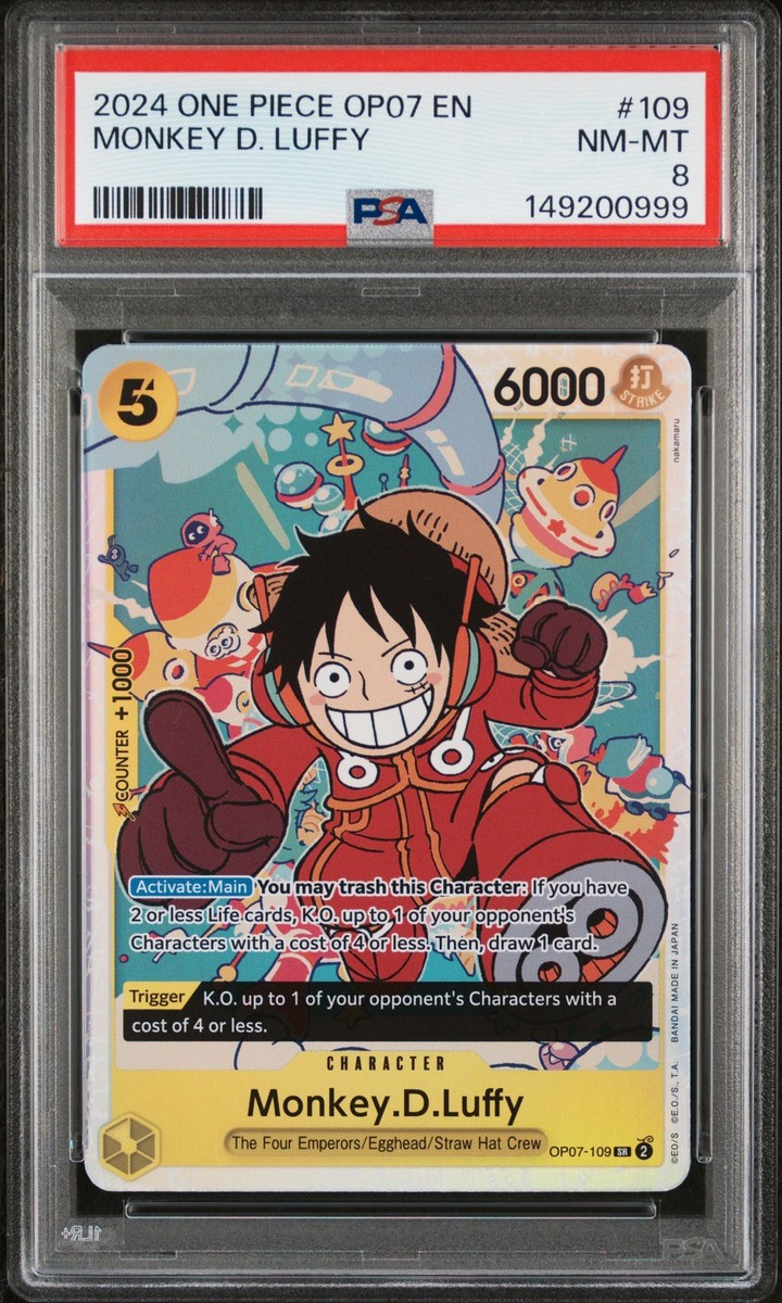 Monkey.D.Luffy (109) OP07-109 500 Years in the Future Foil for