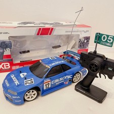 Tamiya Expert Built Calsonic Skyline GT-R 99 RC Car Tested Working With Battery