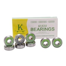 Skateboard Bearings 8 Pack, Smooth Bearing for Skateboards, Longboard Desig...