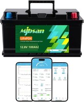12V 100Ah Lithium Batterie Lifepo4 Akku Bms FüR Boot Rv Solar Notstromversorgung
