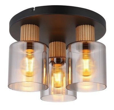 GLOBO Lighting Deckenleuchte SMOKY DH 30x21 cm bunt Deckenlampe