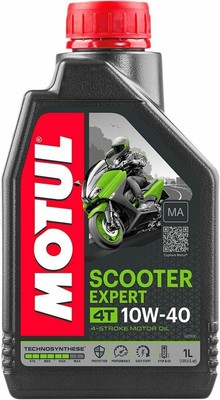 MOTUL Scooter Expert 10W-40  Full-Synthetic 4T 4-Stroke Engine Oil 1L