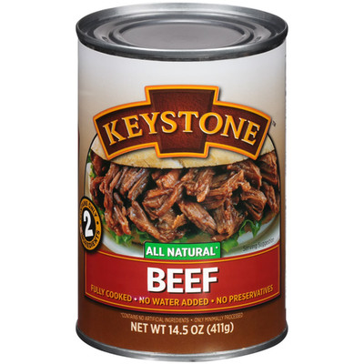 Keystone All Natural Beef, 14.5 oz Can Free & Fast Shipping