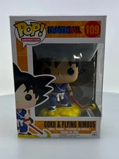 Funko POP! Animation Dragon Ball Goku with Flying Nimbus #109 DAMAGED BOX
