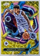 2024 Topps Cosmic Chrome Marcus Smart Gold Interstellar Refractor /50 Memphis