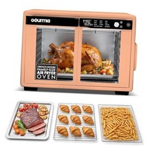 Peach Convection Toaster Oven - 37 Qt Large Capacity French Door Air Fryer