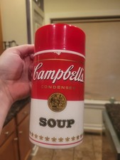 Vintage 1998 Campbell's Soup Can-Tainer Insulated Thermos Container 11.5 Oz