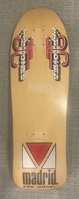 Vintage Madrid Jeff Jones Skateboard Deck - Original