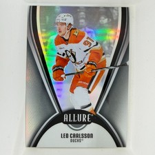 2025-26 Allure Black Rainbow #2 Leo Carlsson Anaheim Ducks