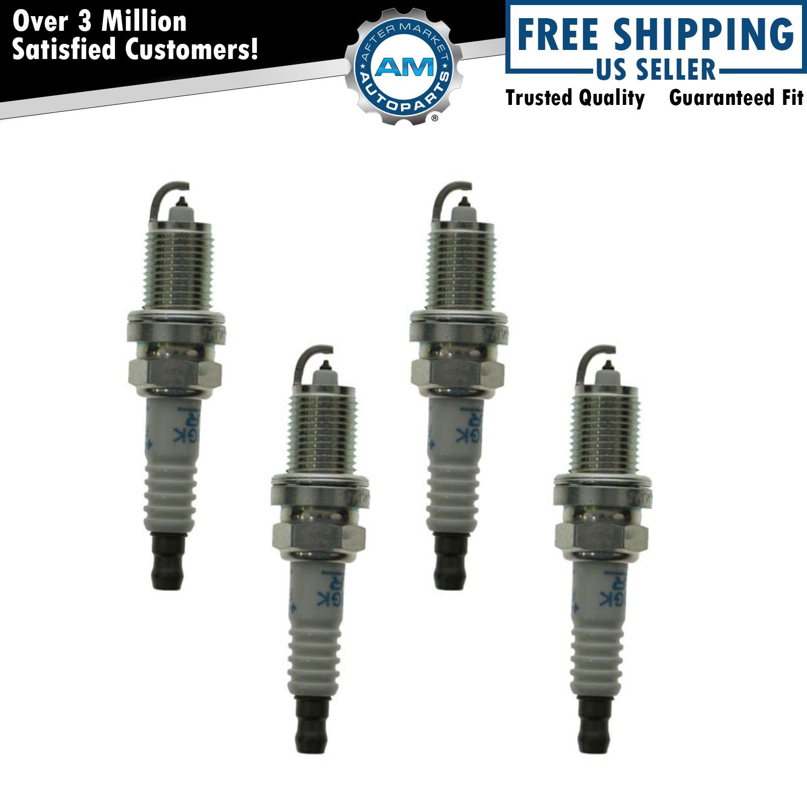 NGK 4363 Laser Platinum Spark Plugs Set of 4 for Honda Acura Chrysler Dodge