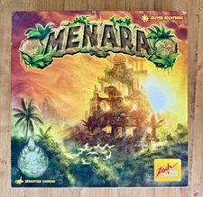 Menara Board Game by Zoch Zum Spielen + RARE Chameleon Expansion - COMPLETE