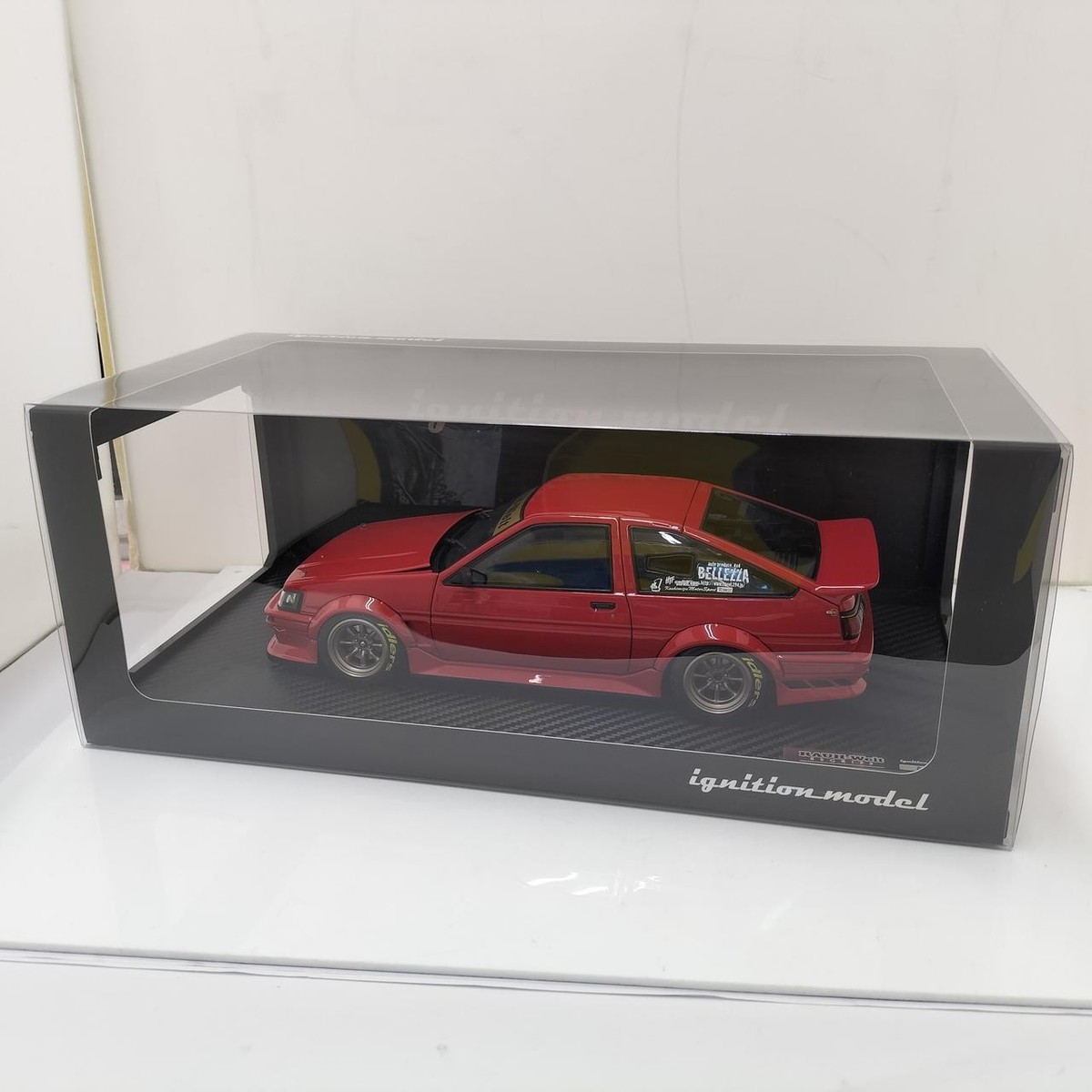 イグニッションモデル RWB AE86 レビン 1/18 ミニカー/完成品 イグニッションモデル 1/18 RWB AE86 レッド/RS