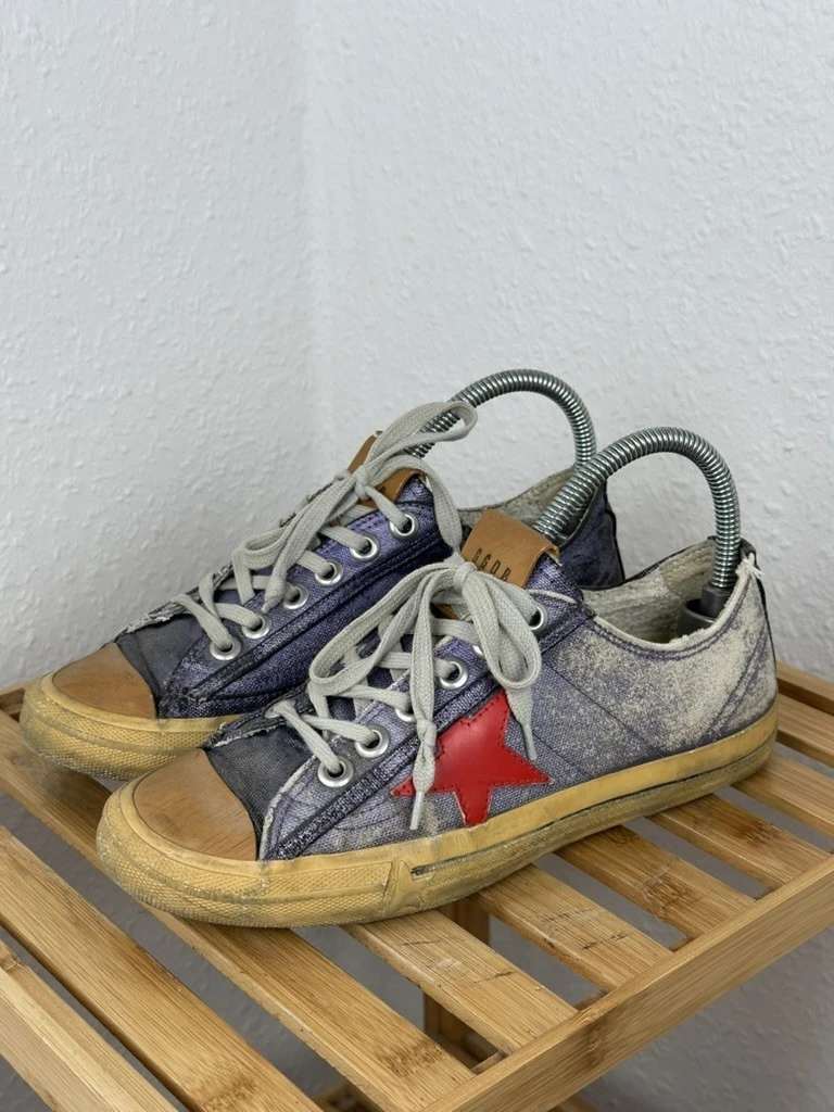 GOLDEN GOOSE Scarpe Donna Gol Goose VSTAR2 {38} EU {8} US Made in Italy