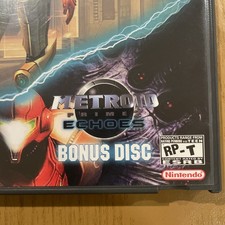 Metroid Prime Nintendo GameCube USED  w Bonus Disc Tested