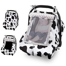 Baby Car Seat Cover, Car Seat Covers for Babies Infant Car Seat Canopy with B...