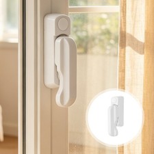 White Aluminum Window Safety Lock Childproof Sliding Window Restrictor Durable