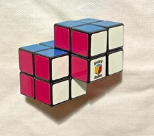 Riviera Games 2x2 Brain Teaser Multi-Cube Multi-Color Mini Double Puzzle -No Box