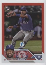 2023 Topps Series 1 1st Edition Red Foil 17/50 Ezequiel Duran #286 4l3