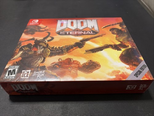 Doom Eternal Limited Run Special Edition Nintendo Switch New Sealed