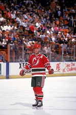 Forward Patrik Sundstrom New Jersey Devils skates on the ice durin- Old Photo