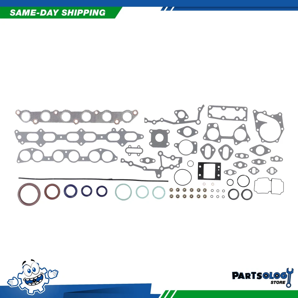 DNJ FGS9042 Graphite Full Gasket Set For 86-92 Toyota Cressida Supra 3.0L DOHC - Image 3 of 3