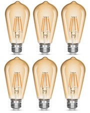 Edison Bulb 4W,Antique 40W Vintage Edison Bulb,E26 Light Bulb Non Dimmable Bu...