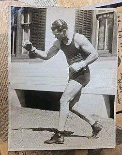 Fotografo anni '20 "Paul Cordes" foto di Jack Dempsey Gene Tunney altri