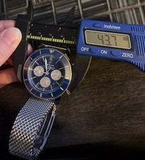 BREITLING SUPEROCEAN Heritage B01 CHRONOGRAPH 44 Stainless Stain BLUE AB0162 3