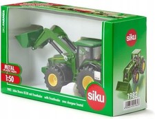 SIKU 1982- modellino 1:50- TRATTORE JOHN DEERE 8430 CON CARICATORE FRONTALE