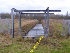 Photo 6x4 Sluice at Dalston Buckabank Drain running from the Nestl� works c2016