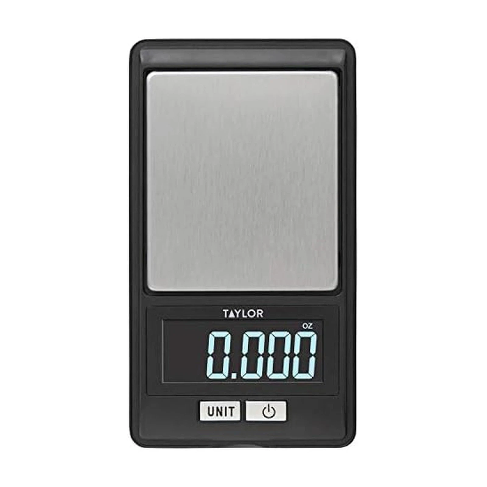 High-Precision Digital Portioning Scale with Cover, 16OZ/500G, Black