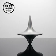 Metal Spinning Top Focus Balance Stress Relief Desk Toy Effortless Rotation