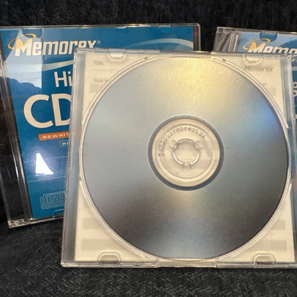 4 Memorex High Speed CD-RW 12x 700 MB 80 Min, Rewritable Discs - Image 3 of 4