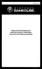 Nintendo GameCube Health and Safety Precautions Booklet C/PM-DOL-USA 
