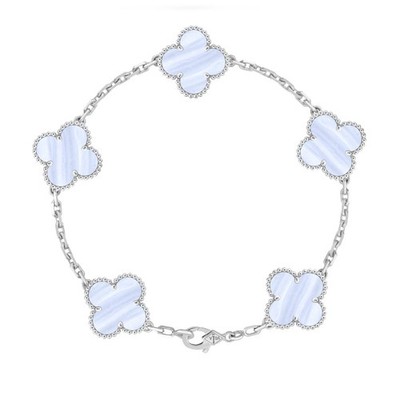 Van Cleef bracelet ARD34700 5 motifs Complete with original box and pa...
