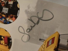 LEGO Truck Show 4000022 Signed 1 of 80 Inside Tour 2016
