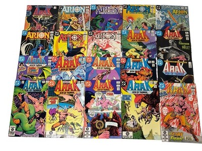 DC Comics Arak Son of Thunder & Arion Lord of Atlantis Vintage Lot 20 Issues