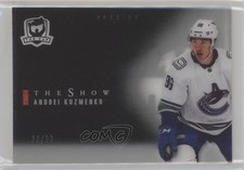 2022-23 Upper Deck The Cup Show Rookies Black 38/99 Andrei Kuzmenko #SB-AK 0o5t