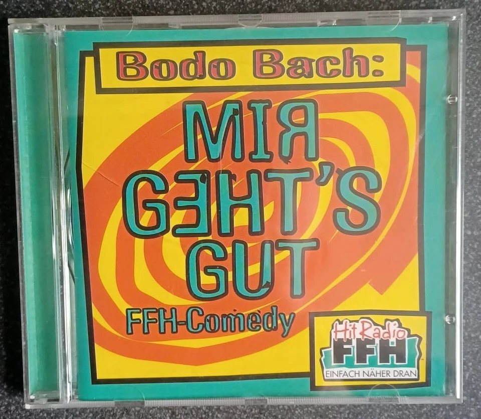 CD Bodo Bach: Mir geht's gut. FFH Comedy.
