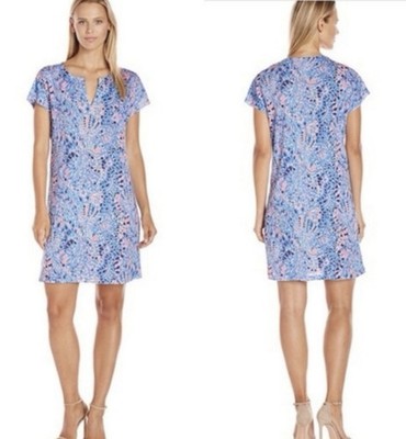 Lilly Pulitzer Duval Dress Tic Tac Tile S EUC