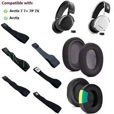 Replacement Parts for SteelSeries Arctis 7 7 7P 7X Headband Earpads Headphones
