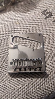 Dimarzio telecaster bridge 2-1/8'' string spacing Vintage Tele Custom Guitar Rare