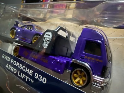 Hot Wheels RWB Porsche 930 Aero Lift – Car Culture Team Transport