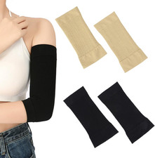 2 Pairs Acrylic Slimming Arm Shaper Upper Arm Sleeves Wraps Female Arm Trainers